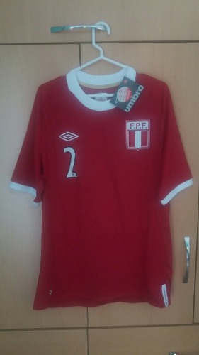 Camiseta Selección Peruana Fpf Alberto Rodríguez #2 Talla