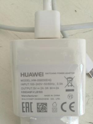 Cargador Huawei para P9 Entrada Tipo C