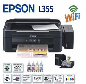 Epson L355 - Usada 100% Operativa - 6 Meses Garantia