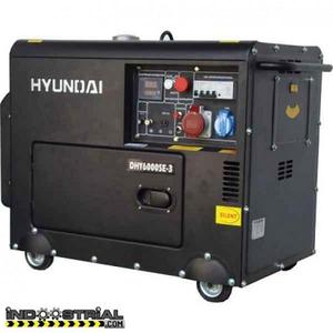 Generador Hyundai diesel rental DHYSE3 SEMINUEVO