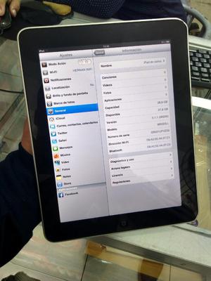 Remato iPad 1 32 Gb Libre Icloud