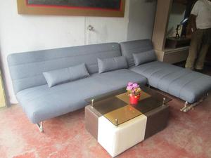 sofa cama en tela