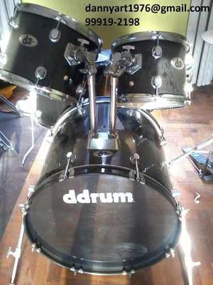Bateria Drums Ddrum D2 Color Negra Sin Platillos