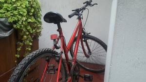 Bicicleta Roja Aro 27 Semi Nueva.