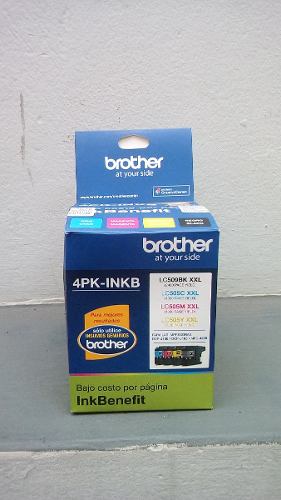 Brother -pack 4pk-inkb (lc509bk, Lc505c, Lc505m Y Lc505y)
