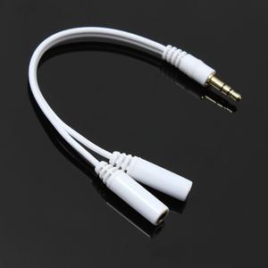 Cable Splitter De Audio Para Audifono Y Smartphone De 1 A 2