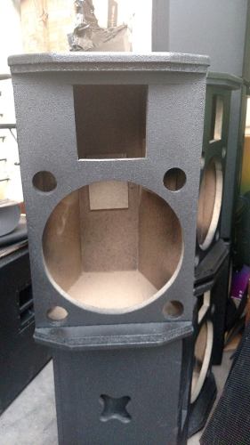 Caja Monitor Retorno De Piso De  Madera Sound Solutions