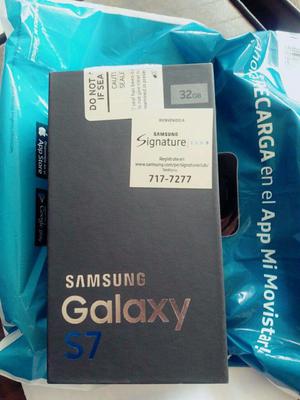 Caja con Accesorios de Samsung S7