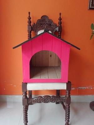 Casa De Madera (no Tripaly) Para Mascota Pequeña