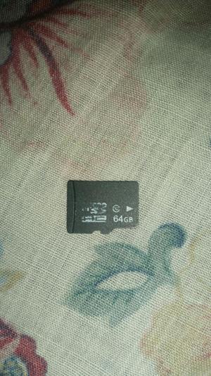 Memoria Micro Sd 64 Gb Clade 10