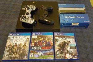 Playstation 4 + 2 Mandos + Camara + Juegos