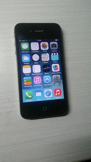 Iphone 4 8Ggb libre de icloud, para cualquier operador