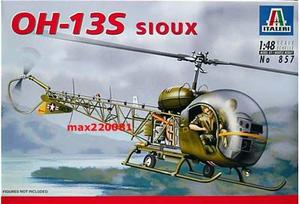 1/48 Helicoptero Oh 13 Sioux Mig Tanque Mirage Barco Dakar