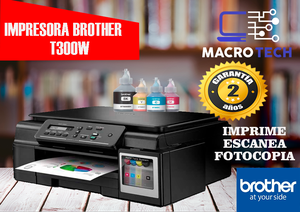 Brother Dcpt300 Impresora Multifuncional Tinta Continua