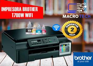 Brother Dcpt700w Impresora Wifi Multifuncional Tinta Contin