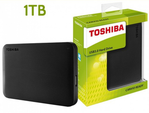 Disco duro externo 1TB y 2 TB Toshiba 3.0 Nuevo sellado en