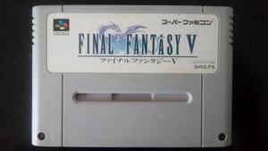 Final Fantasy 5 Juego Super Nintendo Famicom