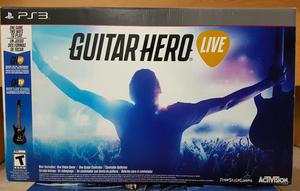 Guitar Hero Live para Ps3 Nueva en Caja
