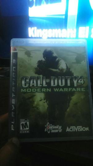 Juego Ps3 Call Of Duty 4 a Solo 30