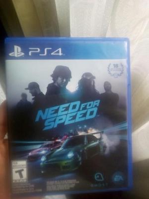 Juegos Ps4 Need For Speed Semi Nuevo