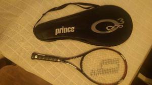 Raqueta De Tennis: Prince O3 Red Mp+ Prestrung (4 5/8)