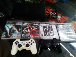 Vendo Ps3 Y 4 Juegos en Excelente Estado