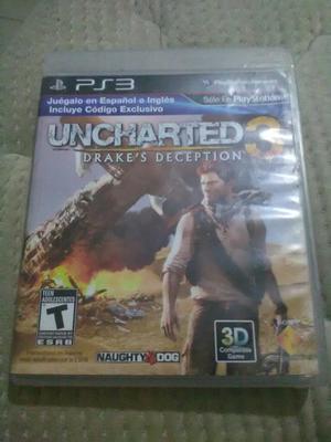 Vendo Uncharted 3 en Buen Estado