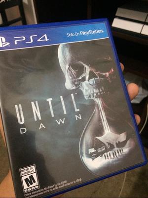 Vendo Until Dawn Ps4