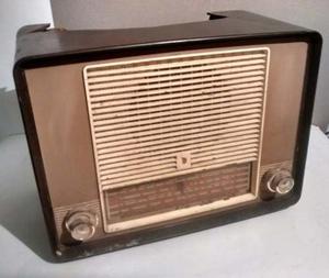Vintage Dos Radios A Válvulas-tubos, Philips Y Philco