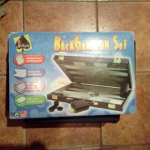 Backgamon Juego Completo, Muy Buen Estado