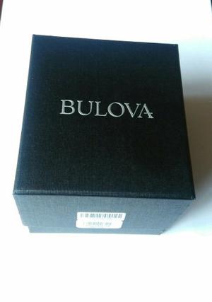 Reloj Elegante Bulova 98c120 Nuevo En Su Caja