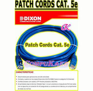 Cable De Red Cat 5e Dixon Patch Cord En Varias Medidas