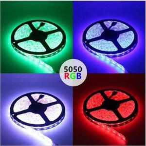 Cinta Led Luces Rgb Control +pack Completo 5 Metros