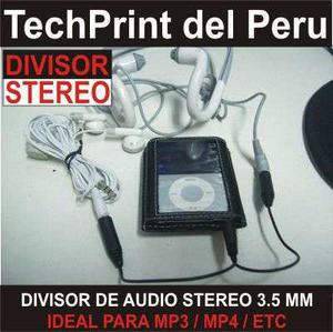 Divisor Stereo - Comparte Tu Musica En Todo Lugar