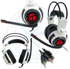 Headset Gaming Te-z462, Plug 3.5mm, Longitud De Cable 2 Metr