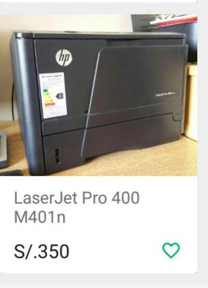 Impresora Laser Jet 400 Remate