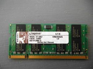 Memoria Ram Ddr2. de 2 Gb para Laptop