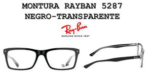 Montura Rayban  Negro-transparente, Peruvision Optica