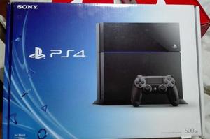 PS4 JET BLACK 500GB