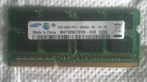 SE VENDE MEMORIA RAM MARCA SAMSUNG DDR3 DE 2GB BUS DE 