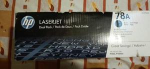 Toner Hp Dual Pack 78a Laserjet Negro Ce278ad Original