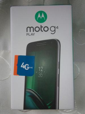 Vendo Motorola G4 Play Nuevo en Caja