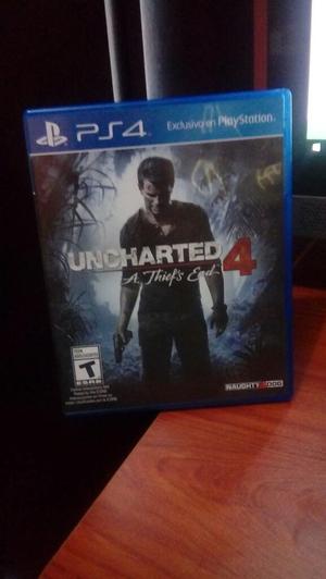 Vendo Uncharted 4 Ps4