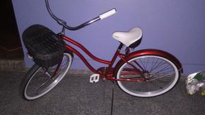 Bicicleta Vintage Color Rojo