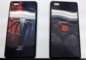Case Protector En 3d Superman Y Spiderman Huawei P8 Lite