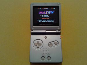 Game Boy Advance Sp Doble Brillo Mappy Famicom Oferta
