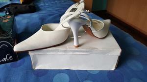 Zapatos Blancos Novias