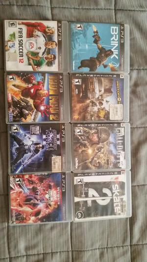 Cambio Juegos de Ps3