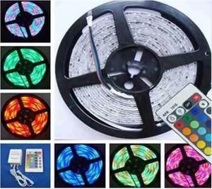 Cinta Led Luces Rgb Control pack Completo 5 Metros
