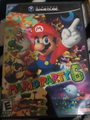 Juego De Gamecube Mario Party6